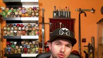 funko pop King Tut visto en Polisse - 50/50 (reseña) por Linksthesun