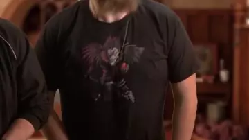 t shirt Death Note Ryuk vu dans Chansons françaises : le moment où ça a merdé (critique) de Linksthesun