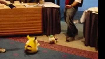 Juguete de peluche Tortipouss visto en Pokémon Culture Point (Linksthesun)