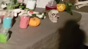 pumpkin seen in Vlog - On the set of the Player of the Attic ! of Linksthesun