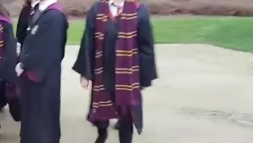 Scarf Harry Potter seen in Vlog - On the set of the Player of the Attic ! of Linksthesun