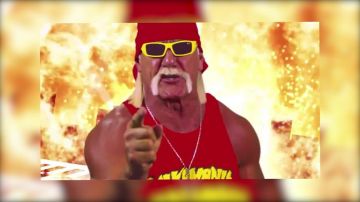 El luchador de camiseta roja de los 80 "Hulkamania" de Hulk Hogan visto en "20 buenas razones para amar la lucha libre" por Linksthesun