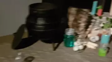 Cauldron seen in Vlog - On the set of the Player of the Attic ! of Linksthesun