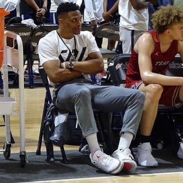 Sneakers Nike Air Jordan 3 katrina Russell Westbrook on Instagram of Nicekicks