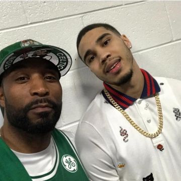 the polo Gucci Jayson Tatum on his account Instagram