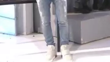 El par de Adidas Tubular Invader usado por Cyril Hanouna en Touche pas à mon poste