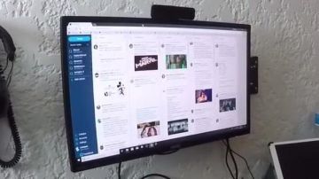 The screen BenQ in the YouTube video showcasing my SETUP of OFFICE ! chain of Geek