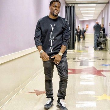 Sneakers Nike Air Vapormax x Off White of Kevin Hart on instagram of NiceKicks