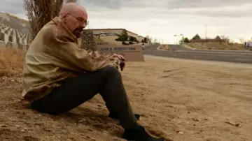 La paire de Clarks Originals Wallabee Boot Black de Walter White (Bryan Cranston) dans la série Breaking Bad S05E14