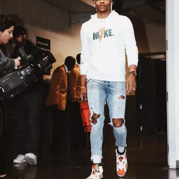 The Nike air Jordan 6 Gatorade to Russell Westbrook on instagram of Nicekicks