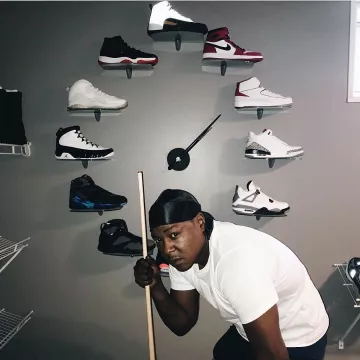 The nike Air Jordan 9 Retro "space Jam" by Jadakiss on the instagram of Nicekicks