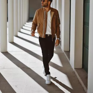 Sneakers Nike x Off White Air Force 1 Low Virgil Abloh The 10 Ten worn by Anil B on his account Instagram