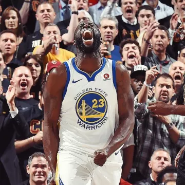 The jersey NBA Raymond Green on the instagram of the Warriors