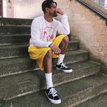 El Converse One Star negro en la cuenta de Instagram @sangiev