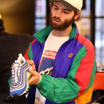 Sneakers Nike Air Max 97 OG Royal Neon Sean Wotherspoon on his account Instagram