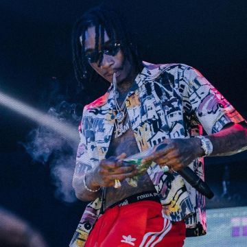 the Boxer Gosha Rubchinskiy of Wiz Khalifa on instagram