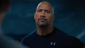 Le tee-shirt under armour noir de Bobbs (Dwayne Johnson) dans Fast&Furious8