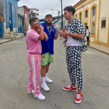 Les sneakers Nike Air Max 98 de Caballero sur le compte Instagram de JeanJass
