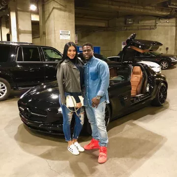 The Nike yeezy 2 red october Kevin hart on his instagram