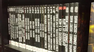 El cómic Ultimate Avengers vs new ultimates vol 3 visto en el video "Un día de locura en la Comic Con Paris" de La Chaîne du Geek