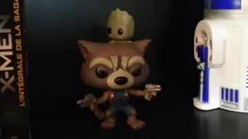 Funko pop rare rocket & bébé groot