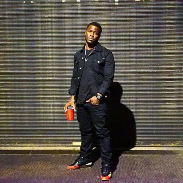The nike Air Max 1 Master Kevin Hart on his instagram