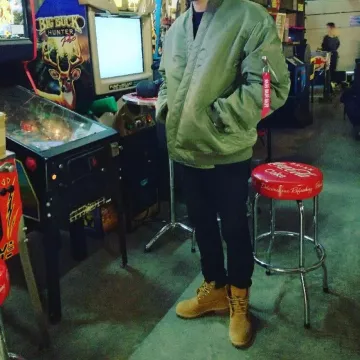 Boots Timberland 6 Inch Premium Deen Burbigo on his account Instagram