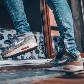 The Nike Air Max 1 Liberty London @tadsnkrs on his account Instagram