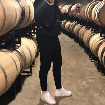 sneakers nike air force 1 views on the account to Instagram by Tristan Thompson