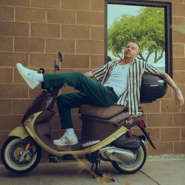 Zapatillas Nike Sportswear Grandstand II de Macklemore en su cuenta de Instagram