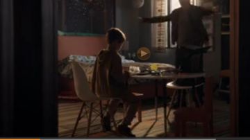 The Eames chairs in the room, Ethan in Extant