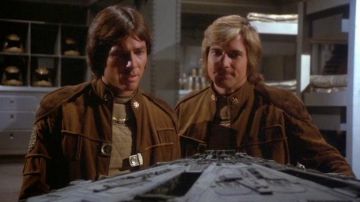 Le blouson des pilotes de Viper dans Galactica 1980