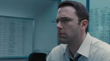 Les lunettes de vue de Christian Wolff (Ben Affleck) dans Mr Wolff