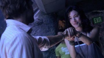 The true dress of Lila Tournay (Laime Murray) in Dexter