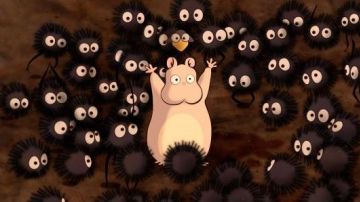 Le peluche de Bou souris dans Le voyage de Chihiro