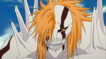 La máscara de Ichigo en Bleach