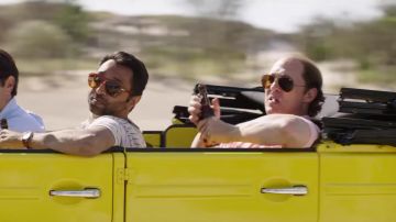 Las gafas de sol Ray-Ban Aviator de Kenny Wells (Matthew McConaughey) en oro