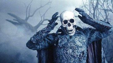 La tunique du Cavalier sans tête (Ray Park) dans Sleepy Hollow