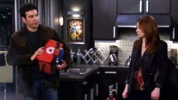 The poster Carter the Great in Barney Stinson (Neil Patrick Harris) in How I Met Your Mother