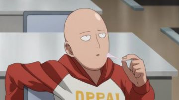 Sudadera "Oppai" de Saitama en One Punch Man
