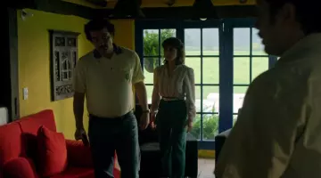 Le véritable polo jaune de Pablo Escobar (Wagner Moura) dans Narcos