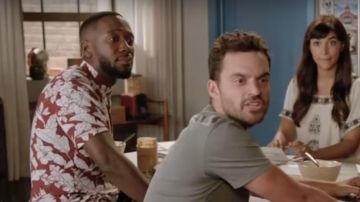 La camisa hawaiana de Winston en New Girl