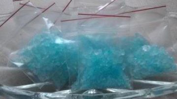 Methamphetamine produced by Heisenberg or the teacher Walter White in Breaking Bad
