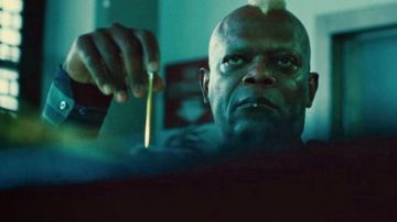 The real highlight of Chaney (Samuel L. Jackson) in ' Old Boy