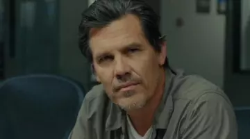 The authentic t-shirt white, Matt Burn (Josh Brolin) in Sicario