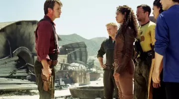 Le pistolet de Malcolm Reynolds (Nathan Fillion) dans Firefly