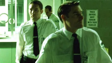 Matt Saxon's authentic security badge from The Matrix Reloaded