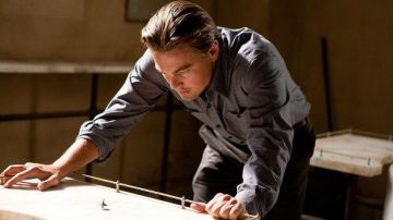 The spinning top of Leonardo DiCaprio in Inception