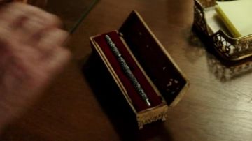 The Waterman 402 pen given to him by Kaulder (Vin Diesel) in the movie The Last Witch Hunter