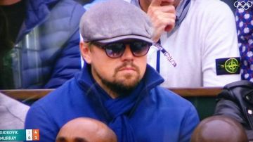 Las gafas de Leonardo DiCaprio en la final de Roland Garros 2016